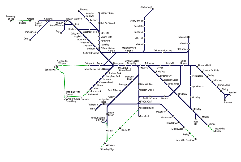 Greater Manchester Map